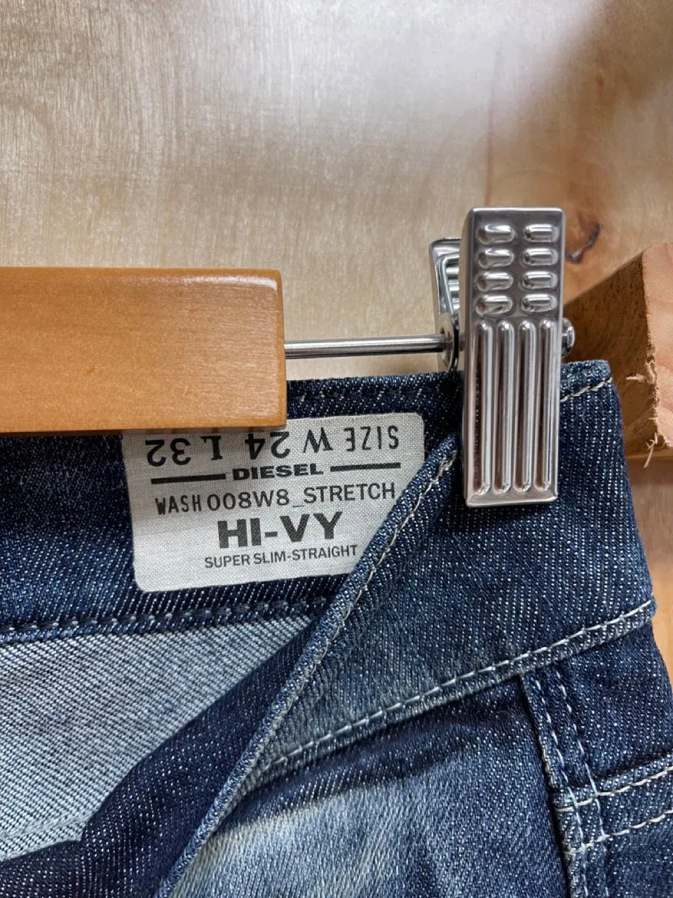 DIESEL women HI VY slim pants