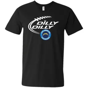 Dilly Dilly Los Angeles Chargers Nfl Football Men V-Neck T-Shirt