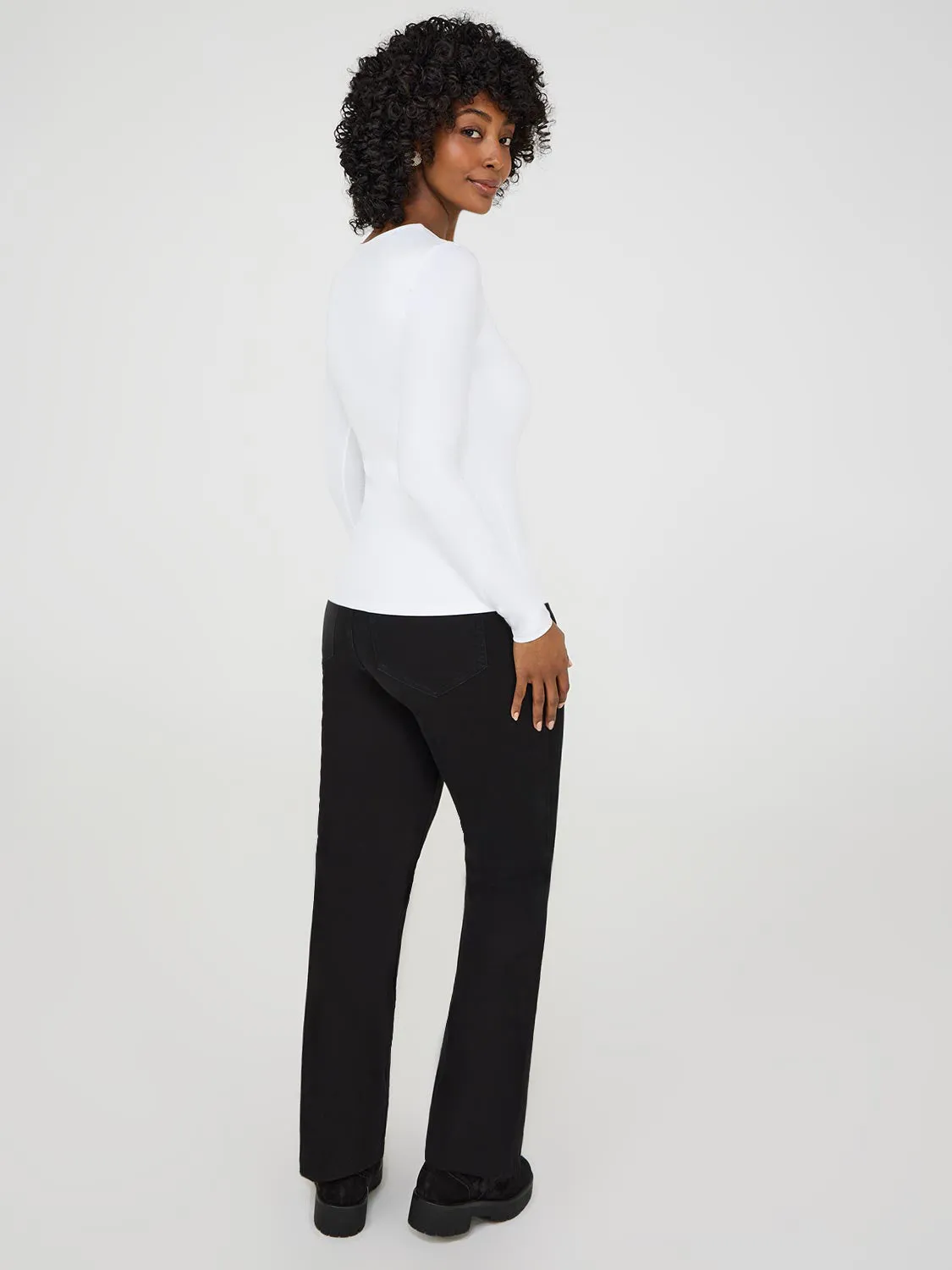 Double Layer Long Sleeve Top