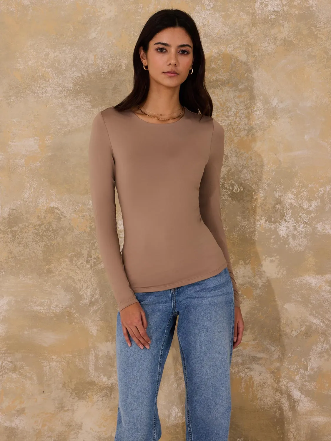 Double Layer Long Sleeve Top