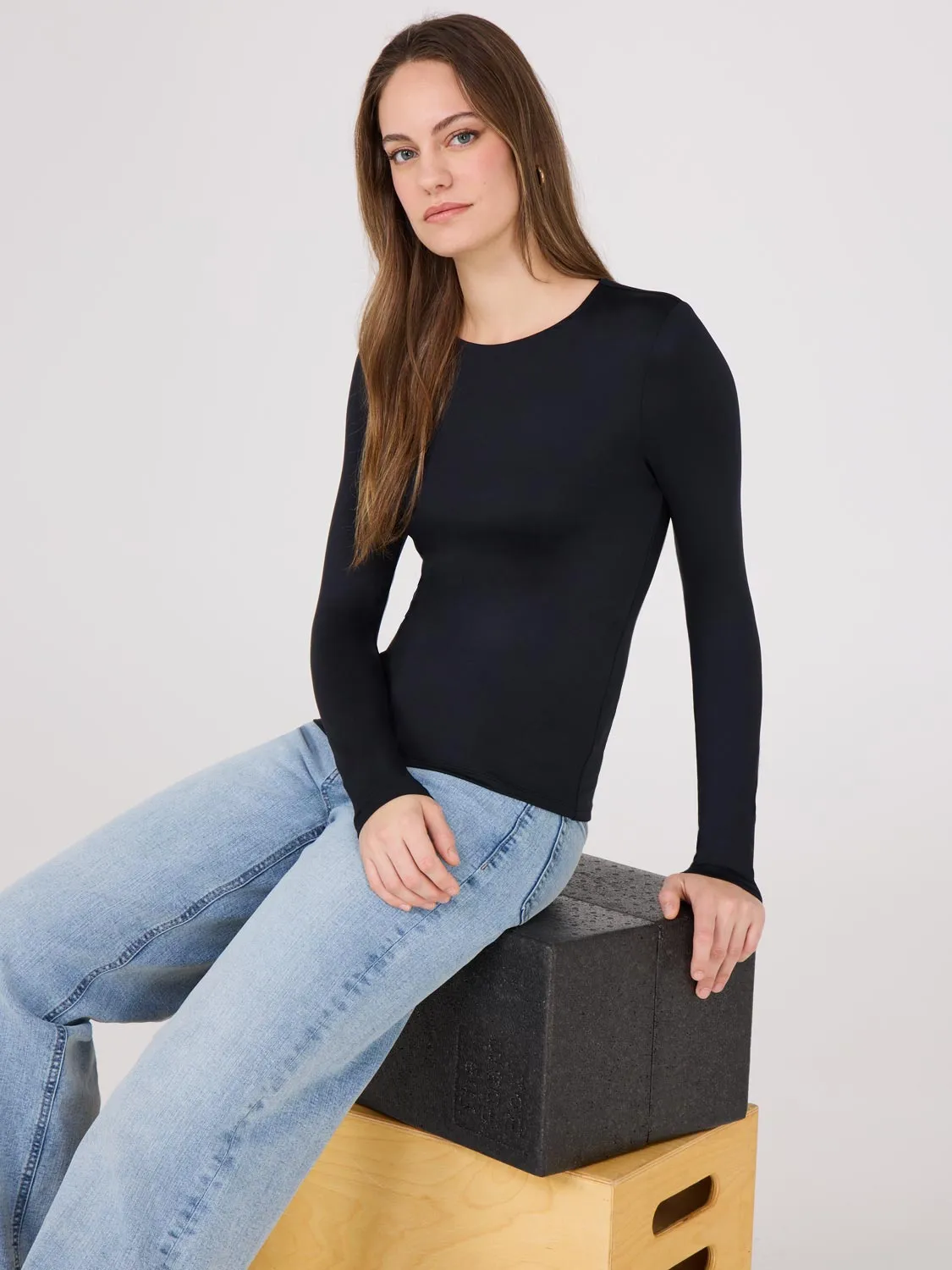 Double Layer Long Sleeve Top