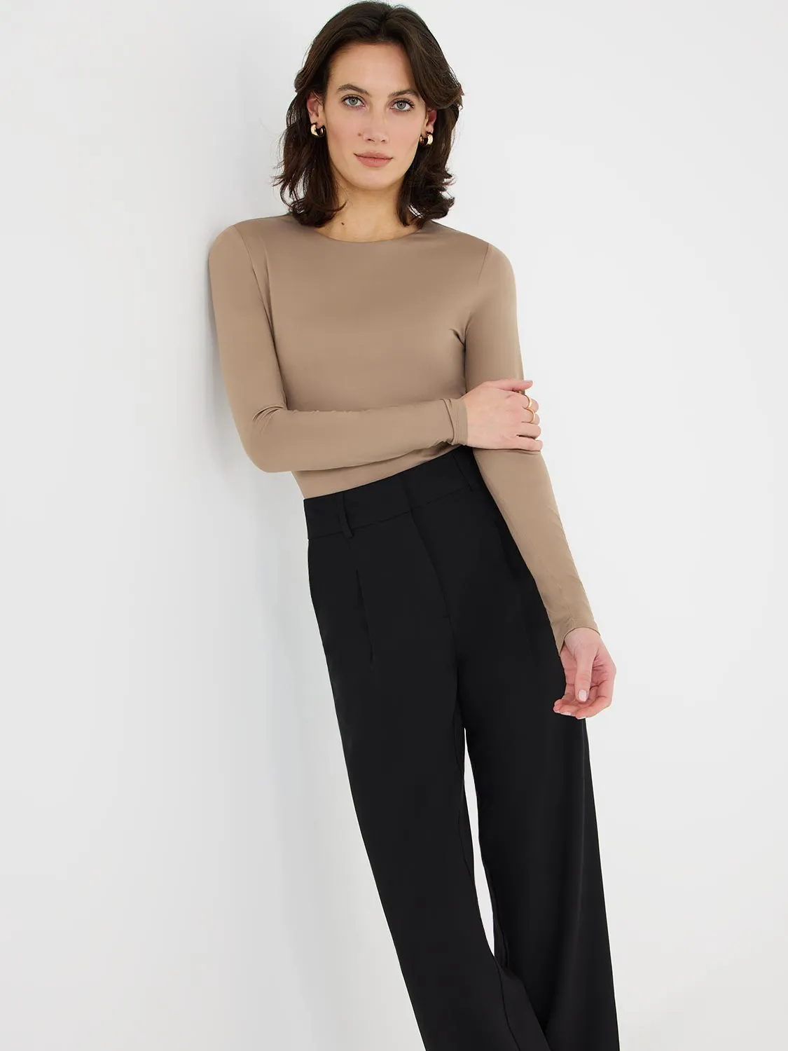 Double Layer Long Sleeve Top