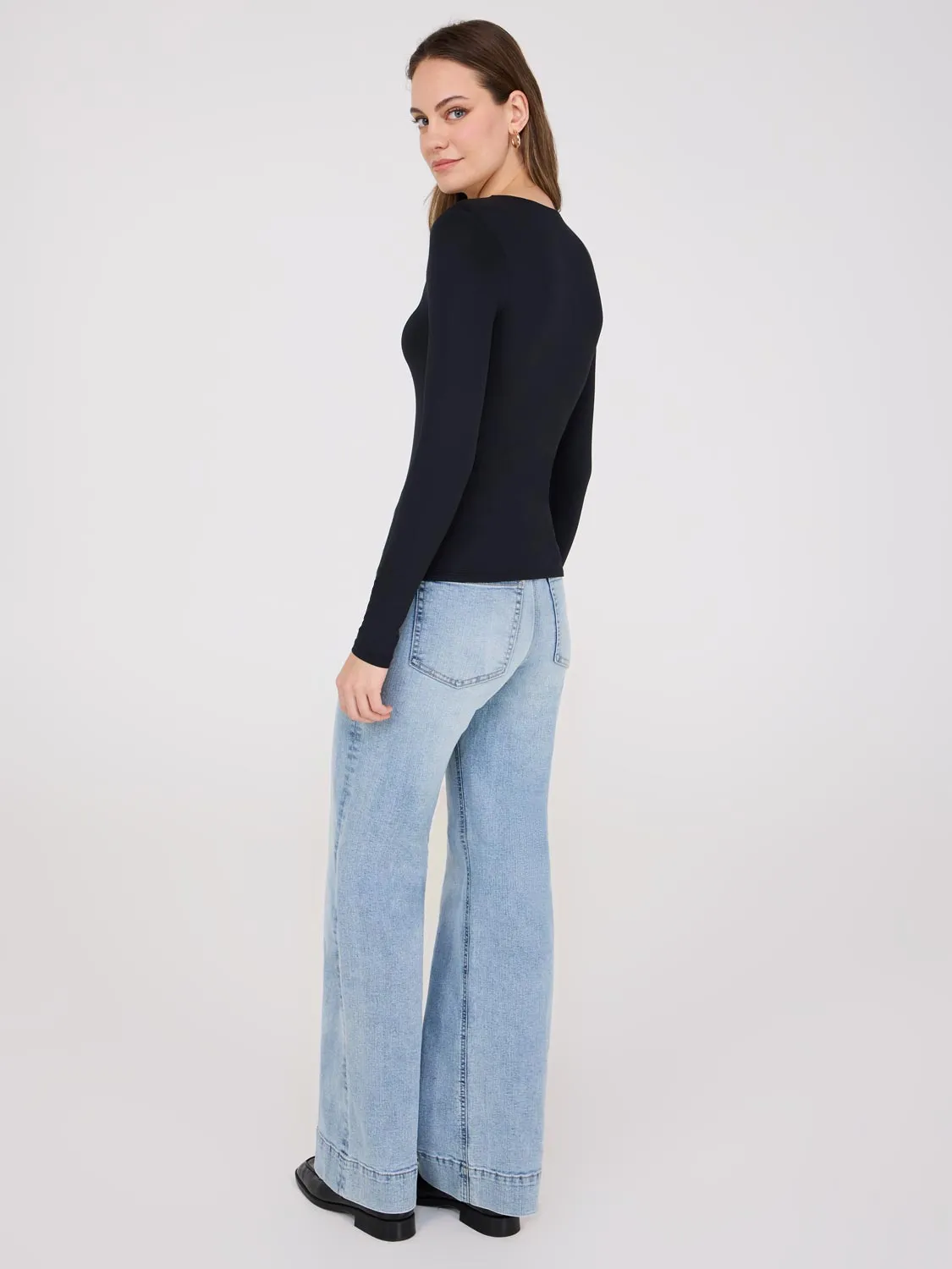 Double Layer Long Sleeve Top