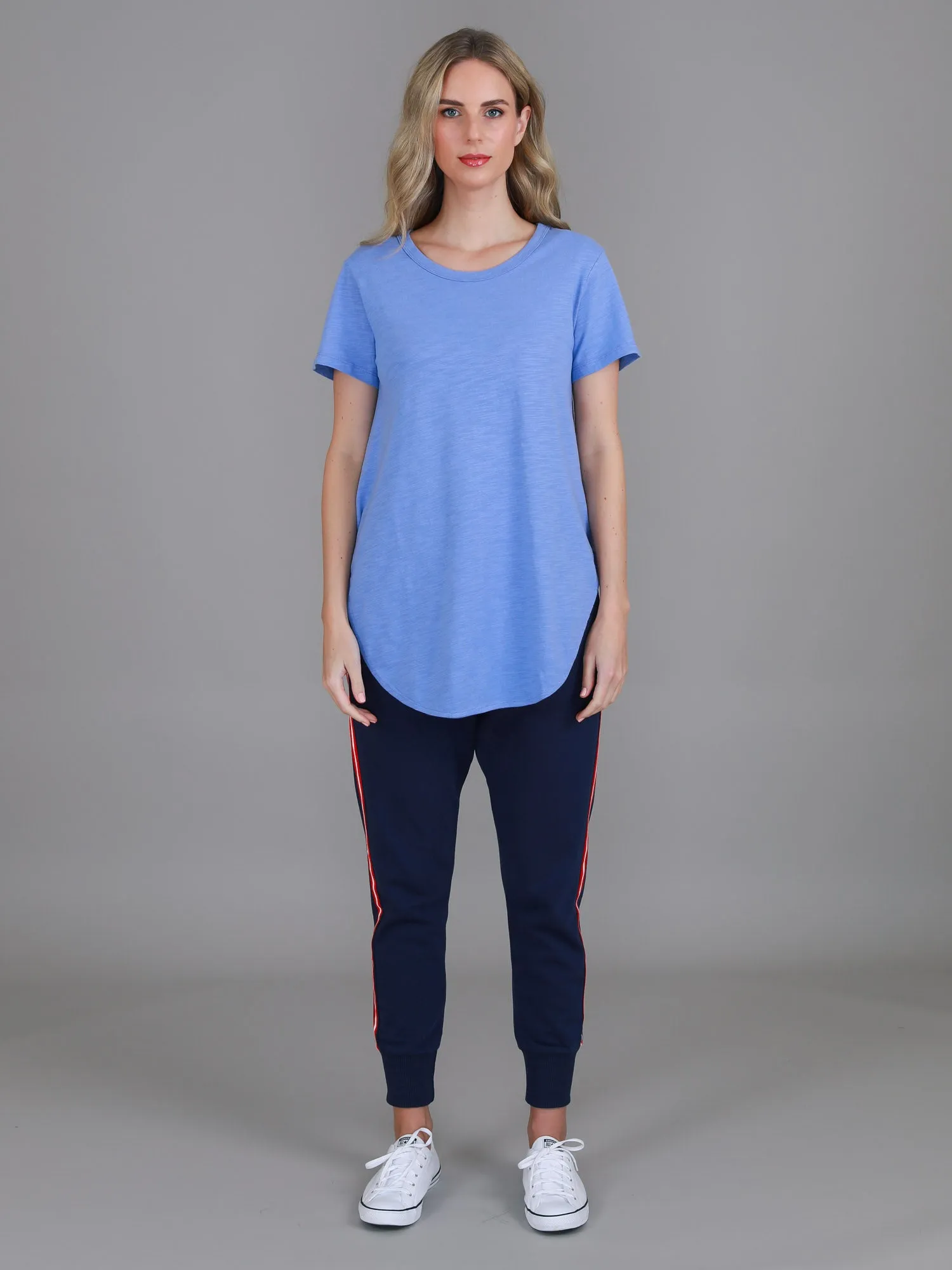 Elwood Curved Hem T Shirt