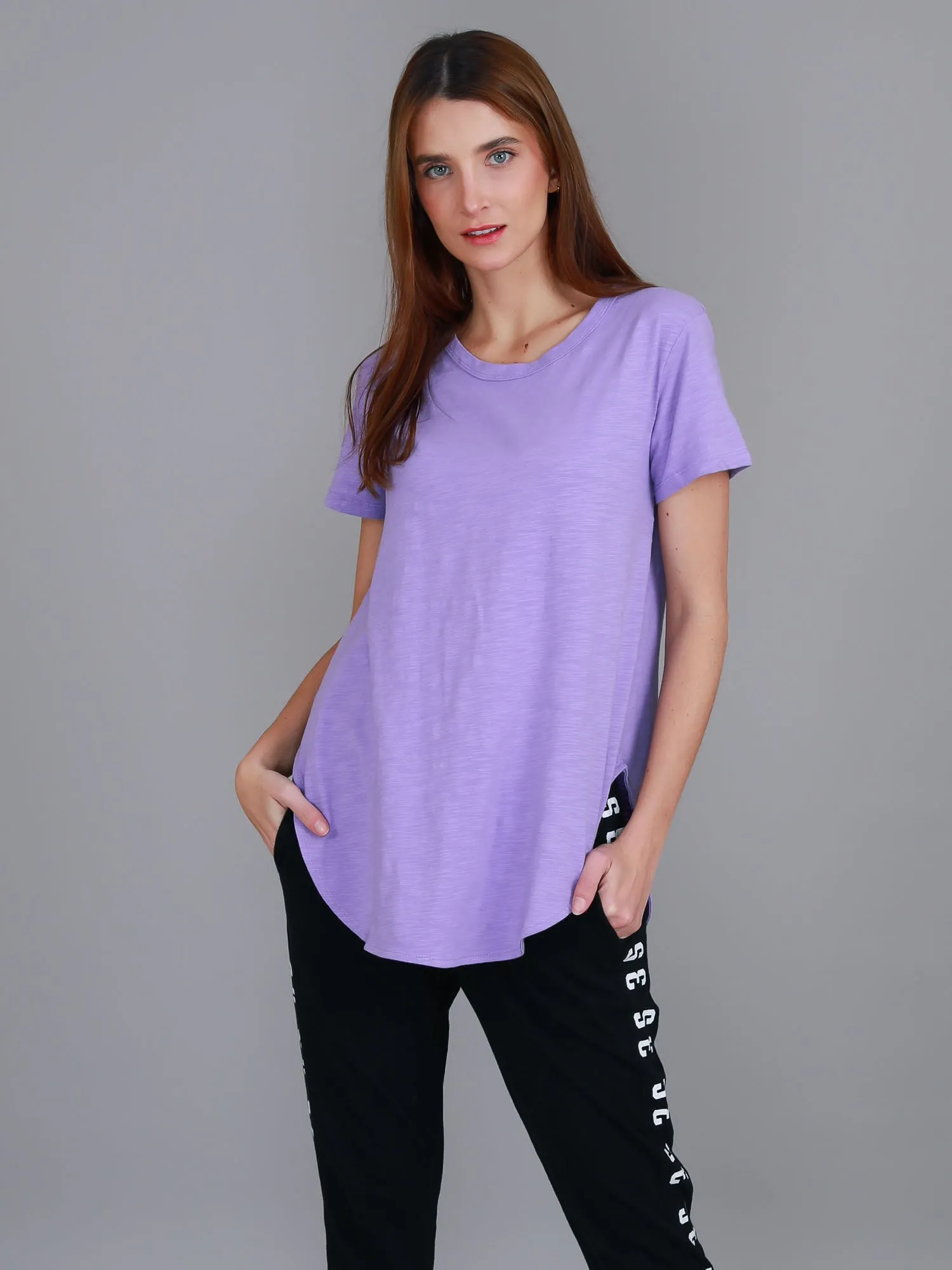 Elwood Curved Hem T Shirt