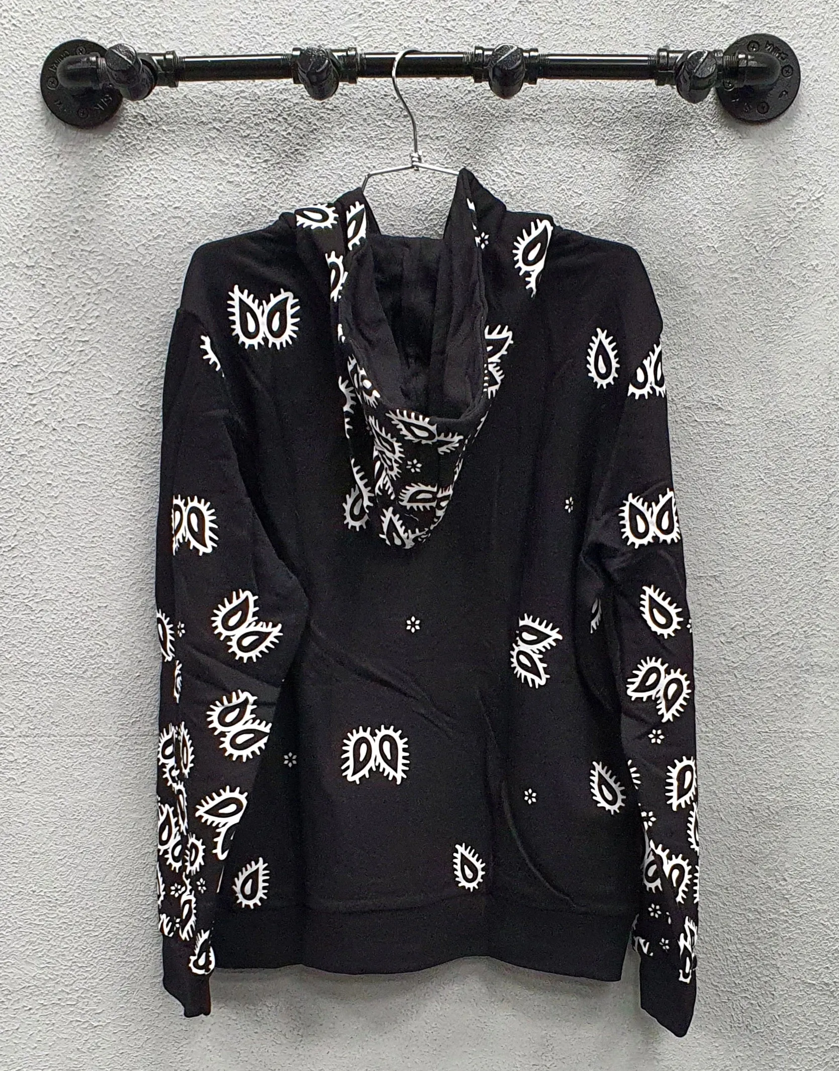 EPTM Amoeba Print Zip-up Hoodie