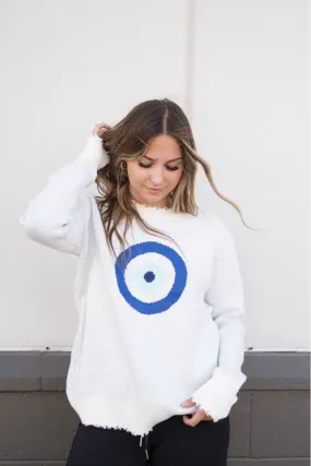 Evil Eye Sweater