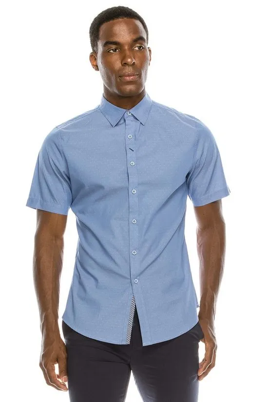 FASHION BUTTON MEN SHIRT