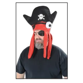 Felt Pirate Squid Hat Each