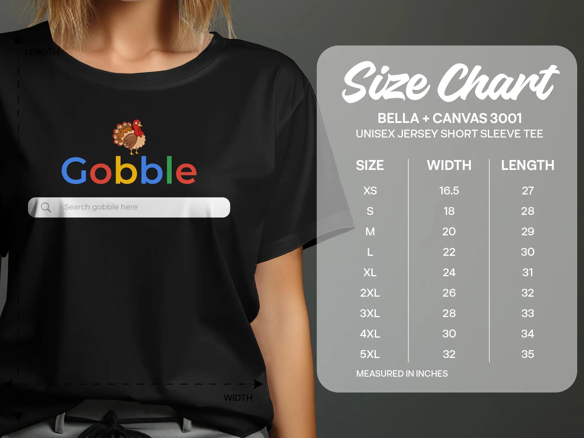 Gobble Google Prompt Shirt,Tank, Sweatshirt and Matching Family Shirts. Perfect for a Fall, Autumn or Thanksgiving Gift