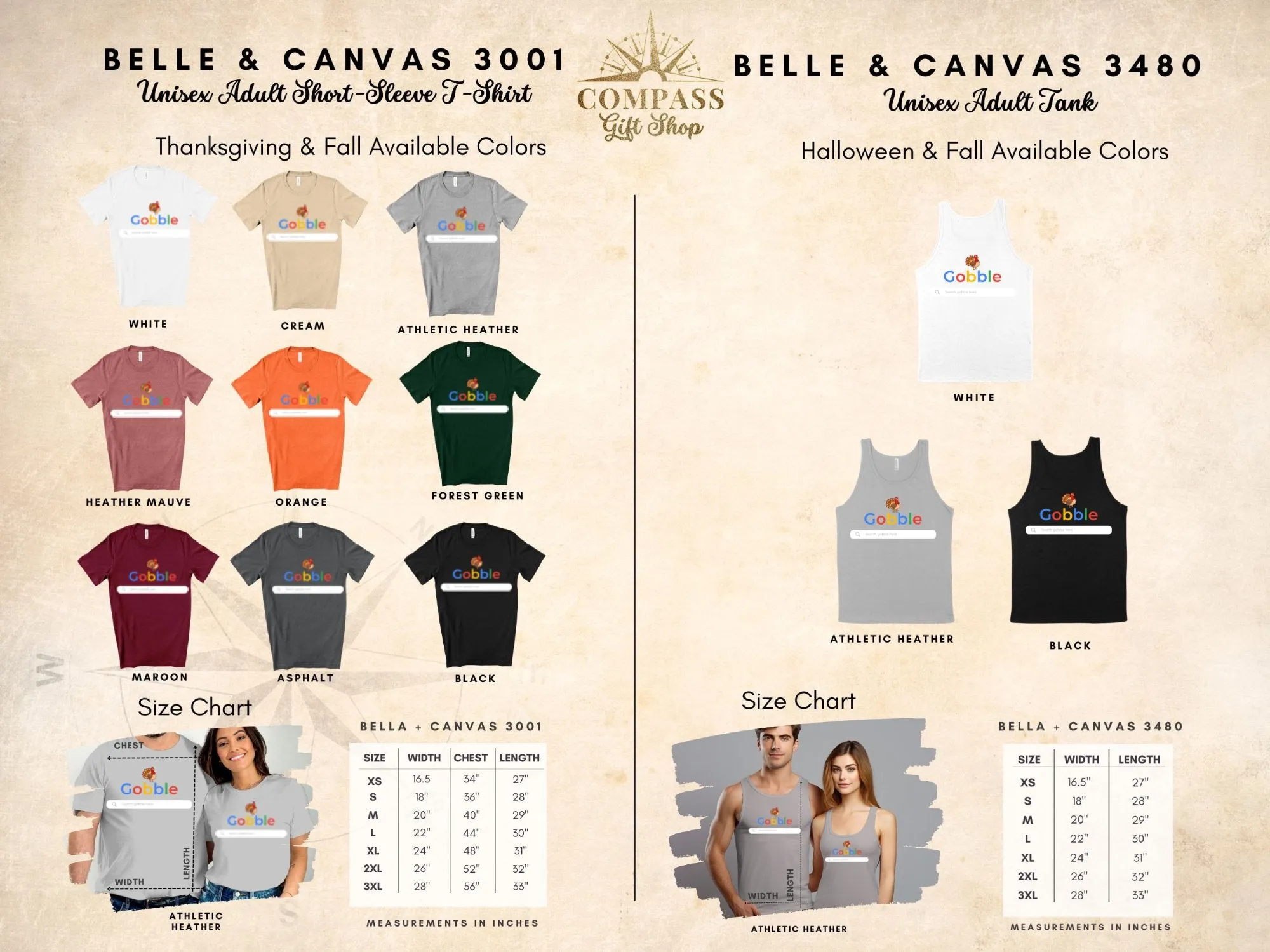 Gobble Google Prompt Shirt,Tank, Sweatshirt and Matching Family Shirts. Perfect for a Fall, Autumn or Thanksgiving Gift