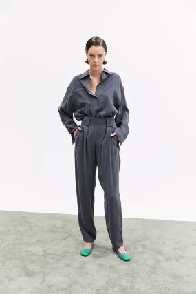 Grey Banana Pants