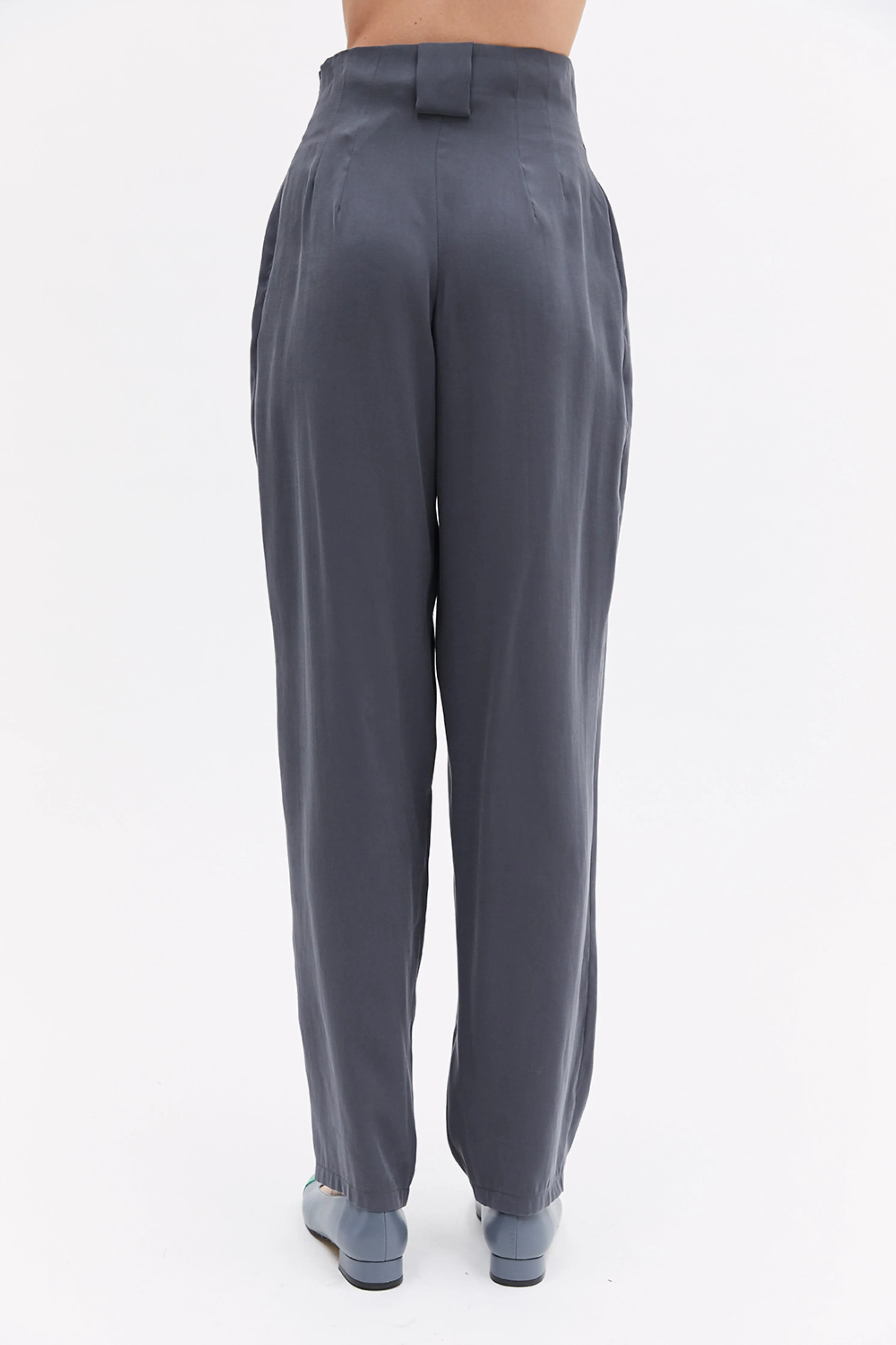 Grey Banana Pants