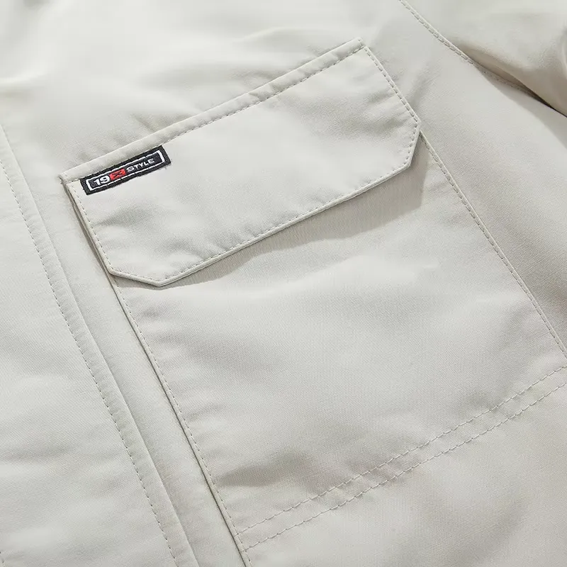 Harnord - Parka Winterjas Heren – Winddicht met Afneembare Capuchon en Bontkraag