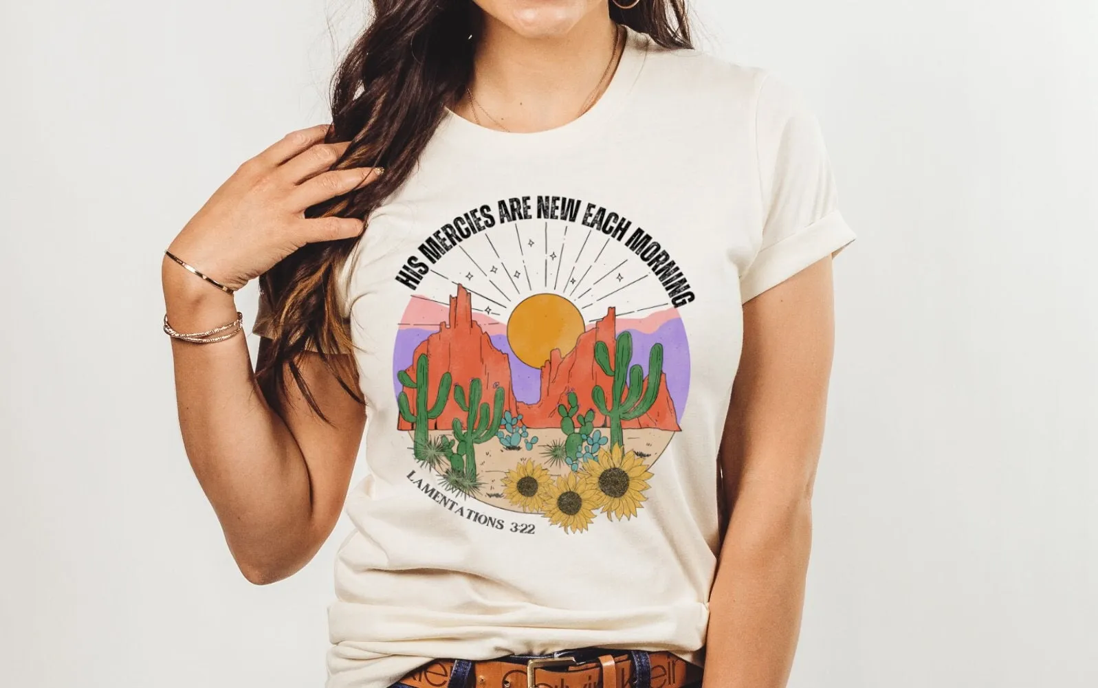 His Mercies Are New Each Morning Christian T-shirt
