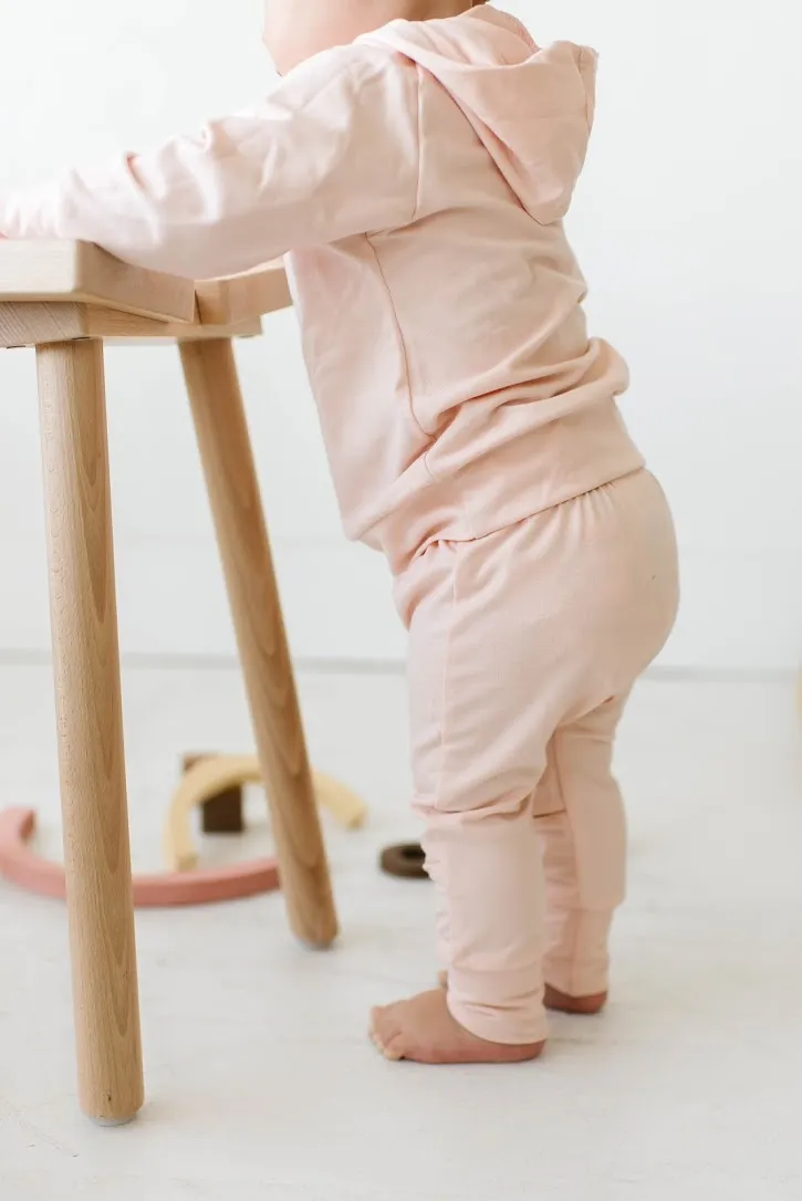 Joggers in Pale Blush