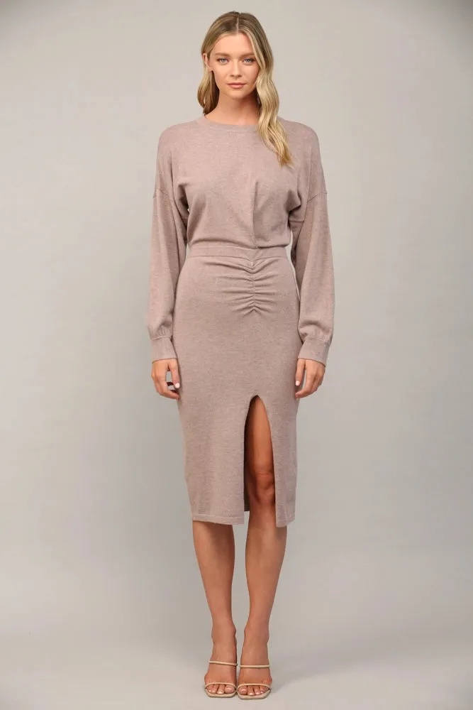 Knit Midi Dress