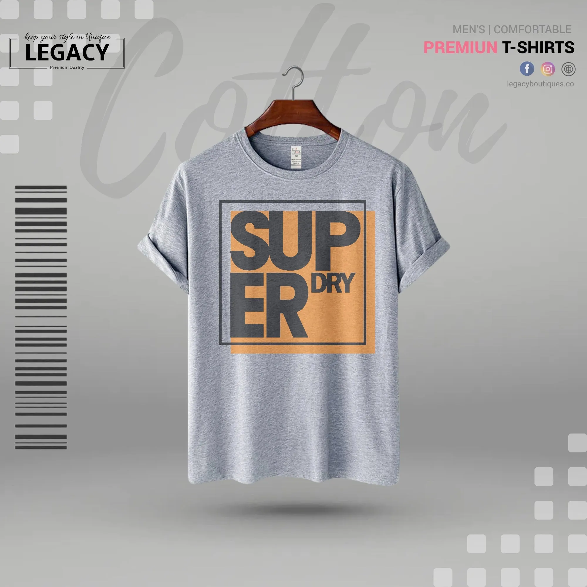 Legacy Men Premium Super Designer Edition T Shirt