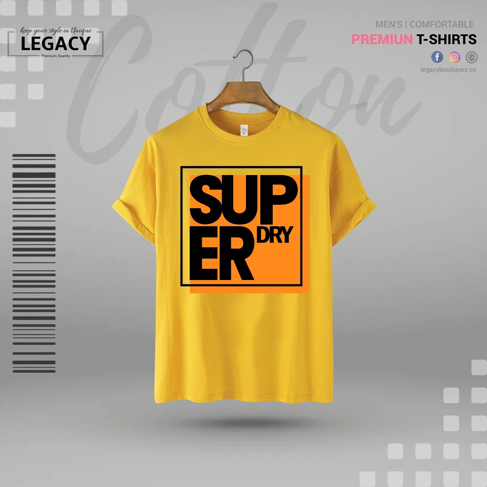 Legacy Men Premium Super Designer Edition T Shirt