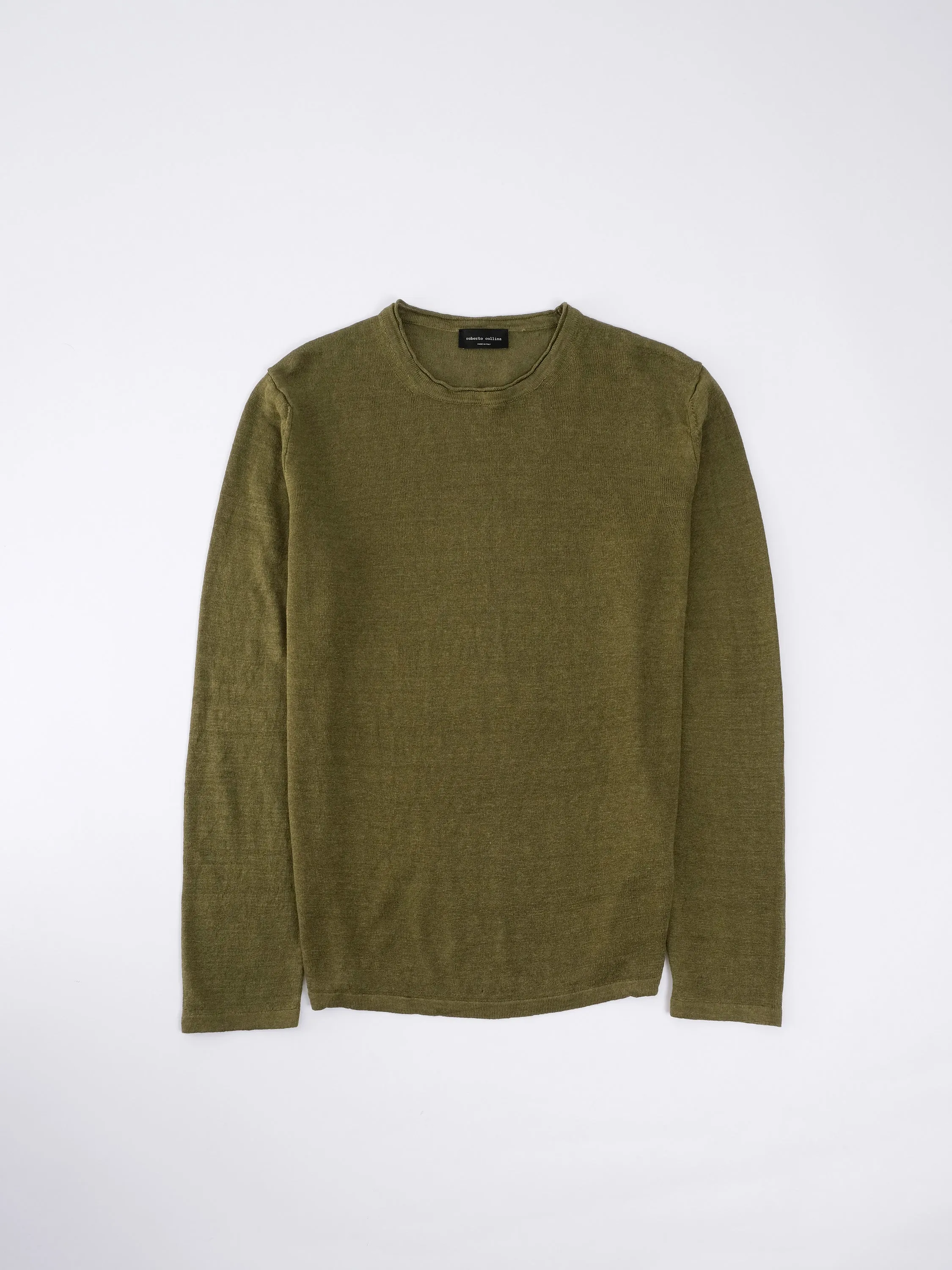 Linen Sweatshirt / Military