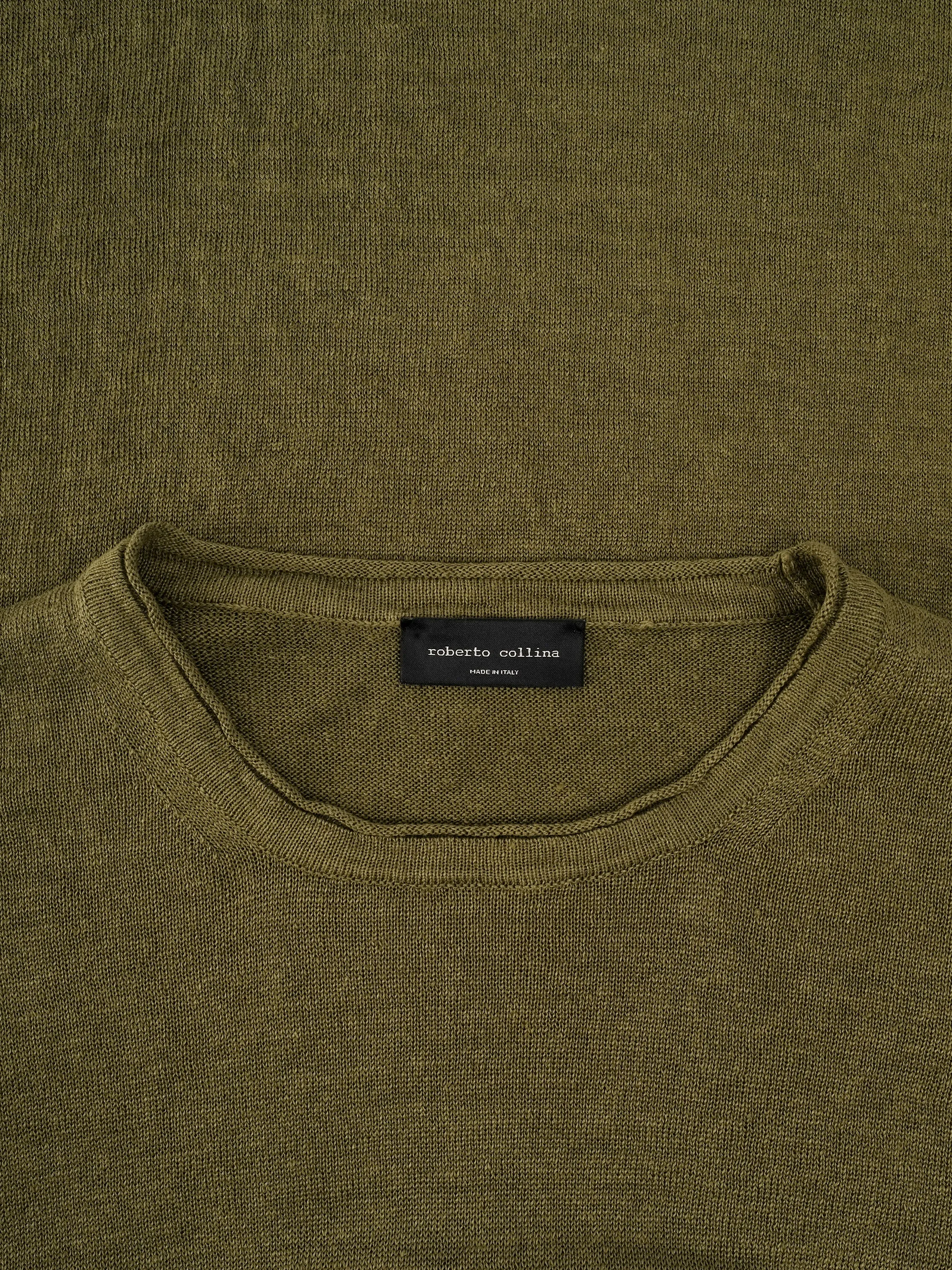 Linen Sweatshirt / Military