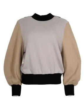 Loewe Tri Colour Crewneck Jumper Small  ALC1021