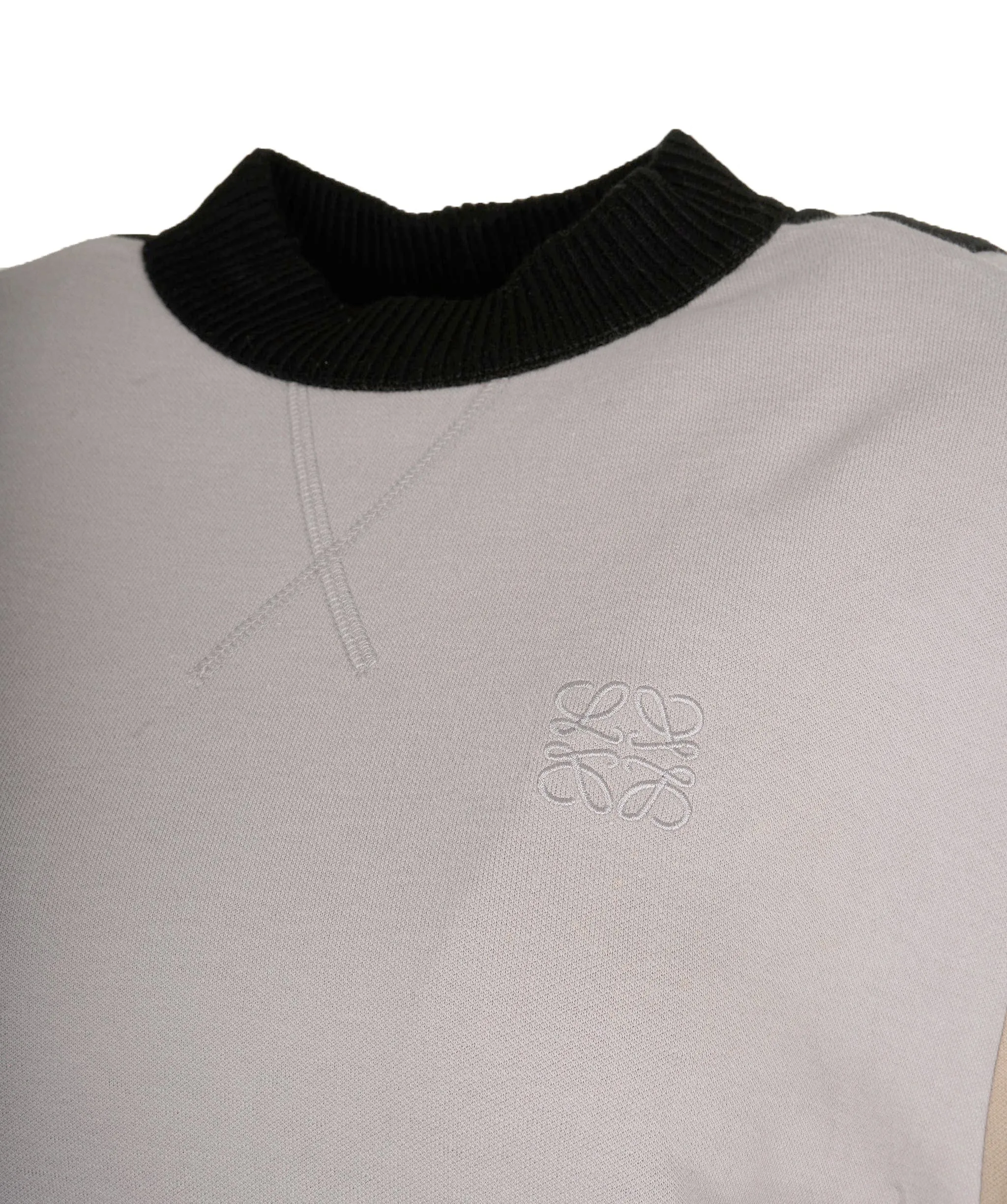 Loewe Tri Colour Crewneck Jumper Small  ALC1021
