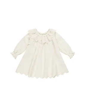 LONG SLEEVE ISLA DRESS || IVORY
