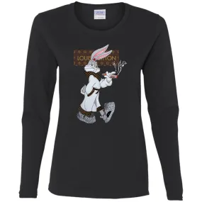 Louis Vuitton Rabbit Smoking Shirt Women Long Sleeve Shirt