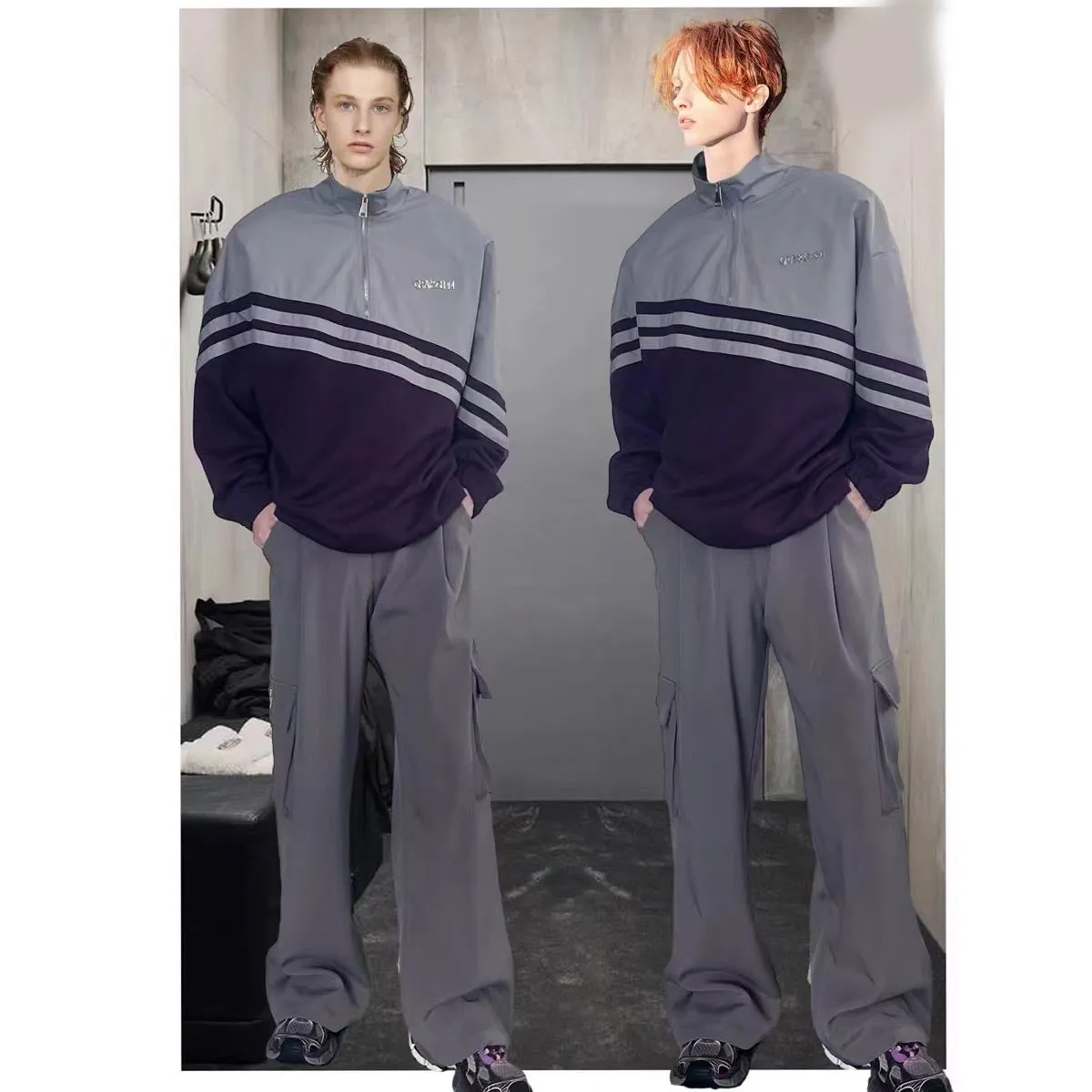 Luria Stripe Sweatshirt