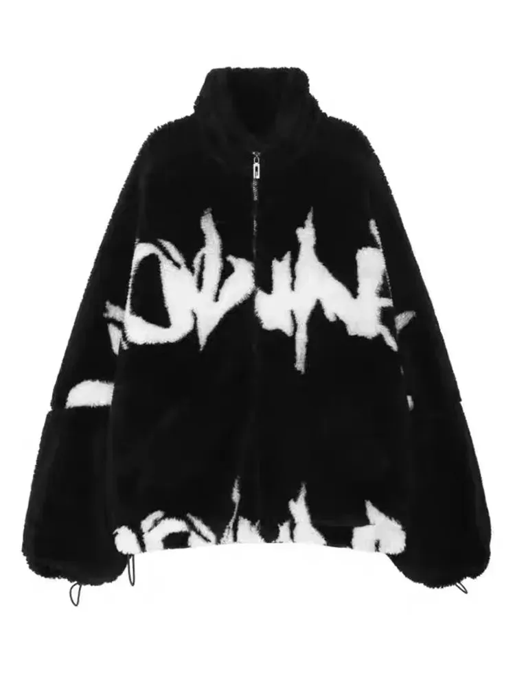 Luxury Men's Winter Faux Fur Jacket