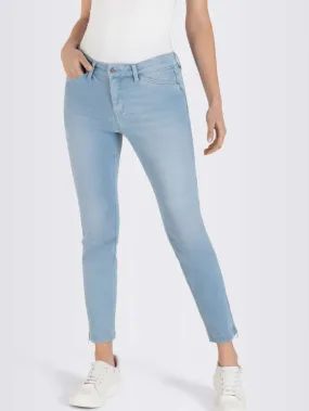 Mac Dream M Chic Summer Blue Wash Cropped Jeans 5471 0355L D427