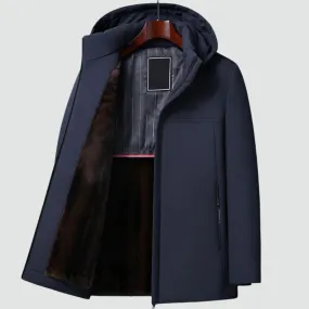 Maxx- Stylish Thick Hooded Parka Coat