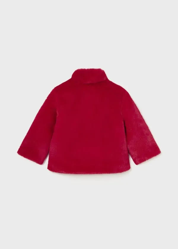 Mayoral Faux Fur Coat for Baby Girl