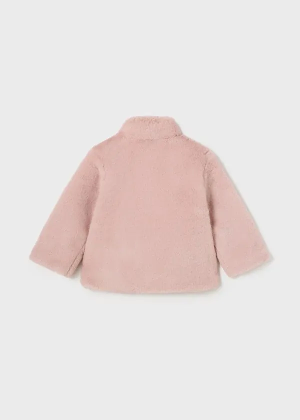 Mayoral Faux Fur Coat for Baby Girl