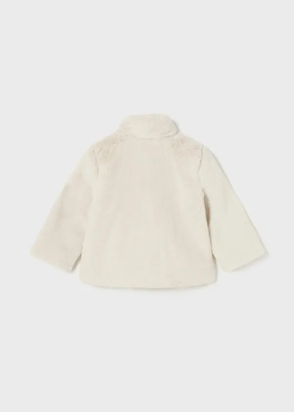 Mayoral Faux Fur Coat for Baby Girl