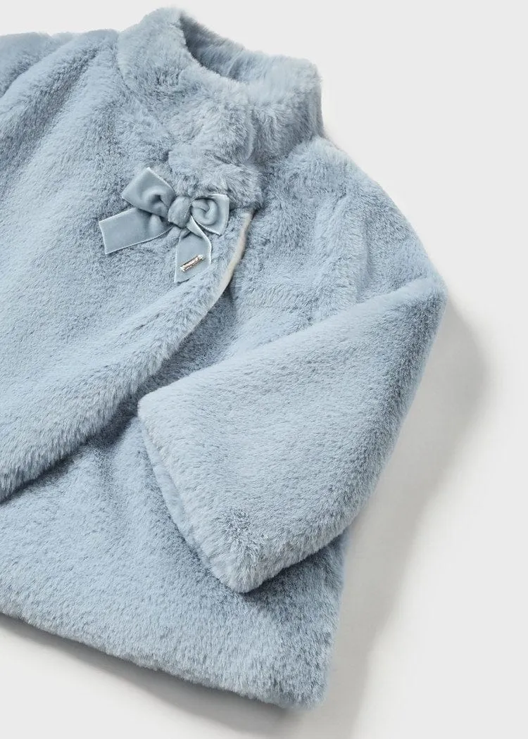 Mayoral Faux Fur Coat for Baby Girl