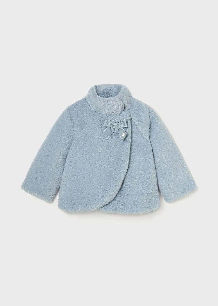 Mayoral Faux Fur Coat for Baby Girl