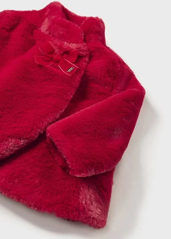 Mayoral Faux Fur Coat for Baby Girl