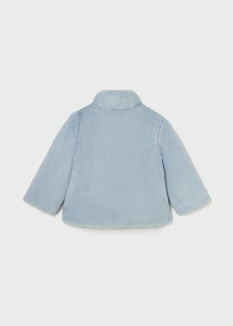 Mayoral Faux Fur Coat for Baby Girl