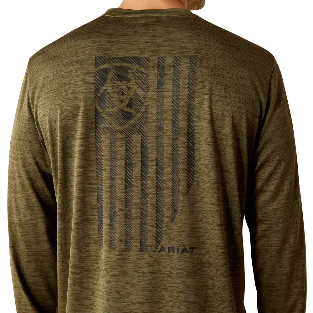Men's Charger Camo Slice T-Shirt By Ariat 10052326