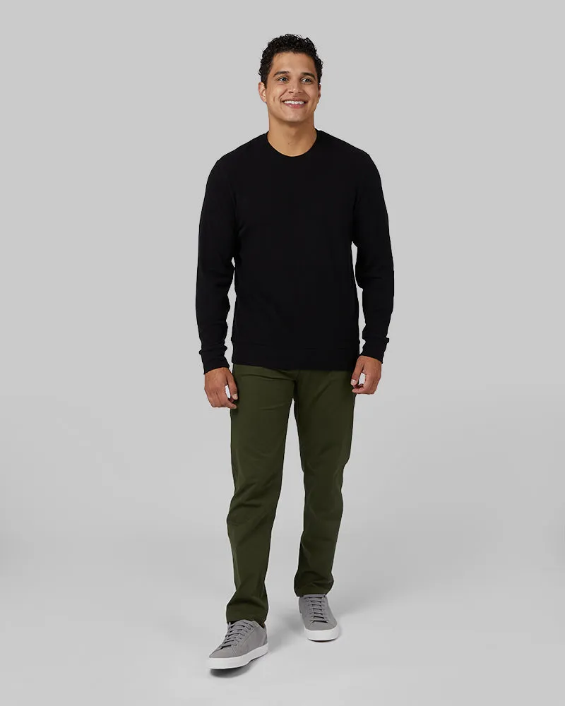 MEN'S SWEATER KNIT CREW TOP