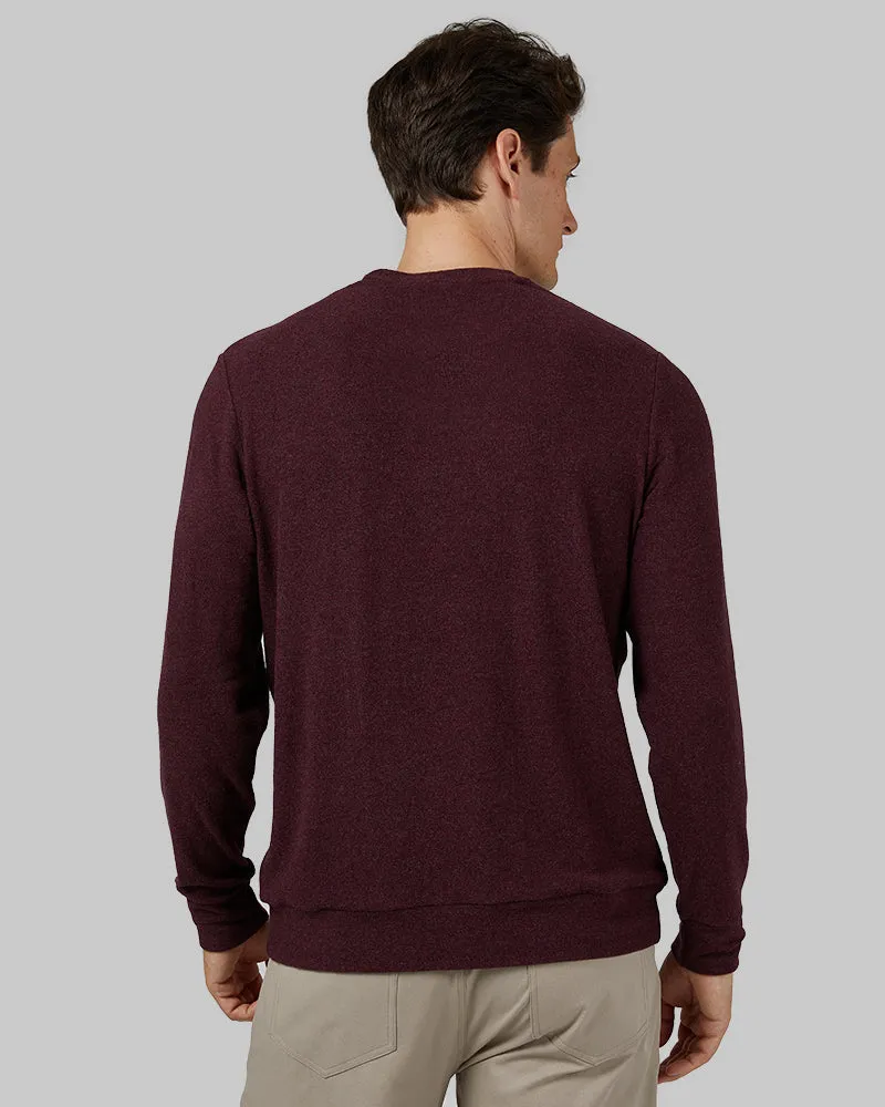 MEN'S SWEATER KNIT CREW TOP