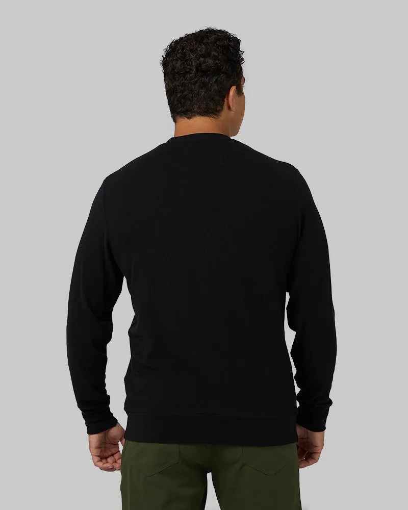 MEN'S SWEATER KNIT CREW TOP