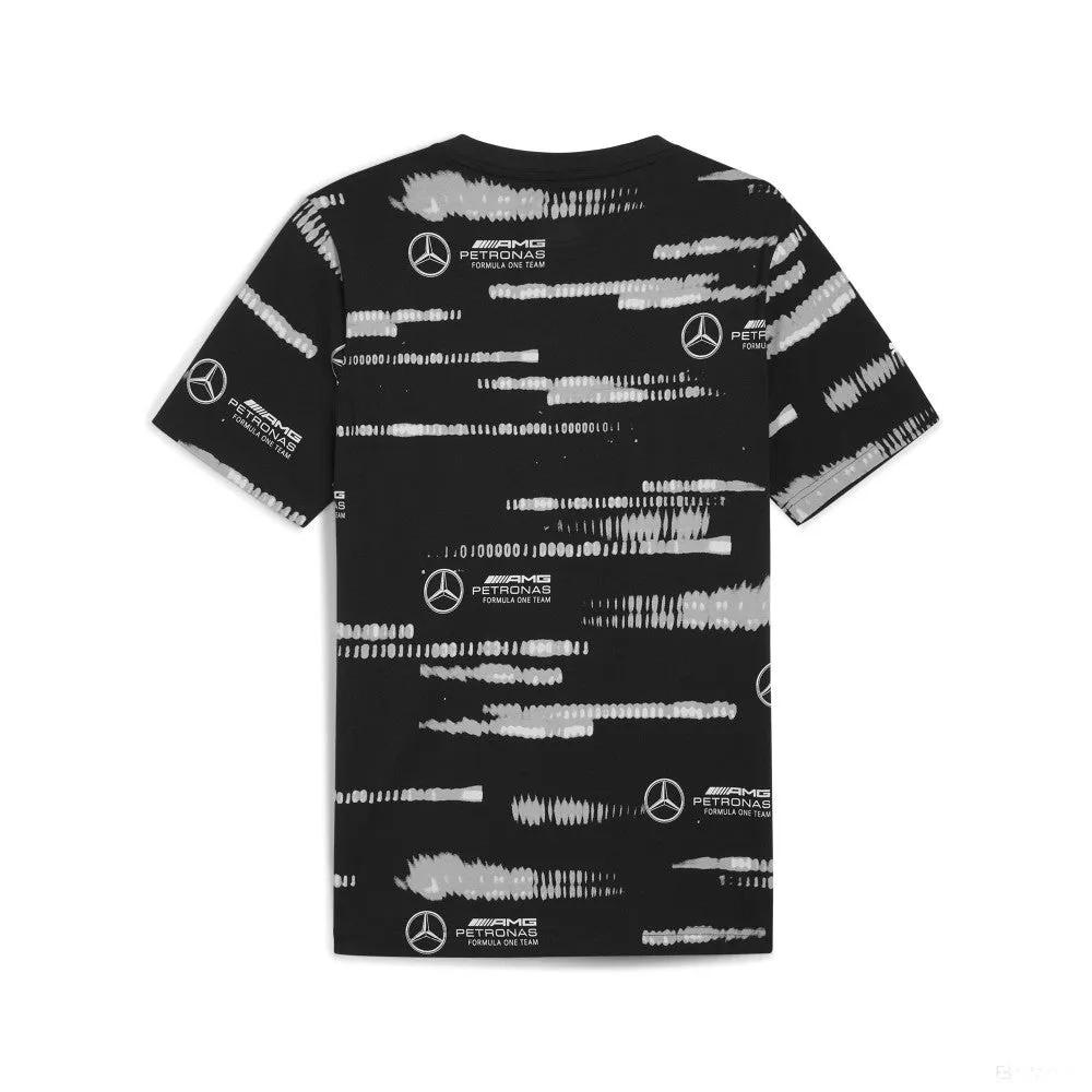 Mercedes t-shirt, Puma, All Over Print, black