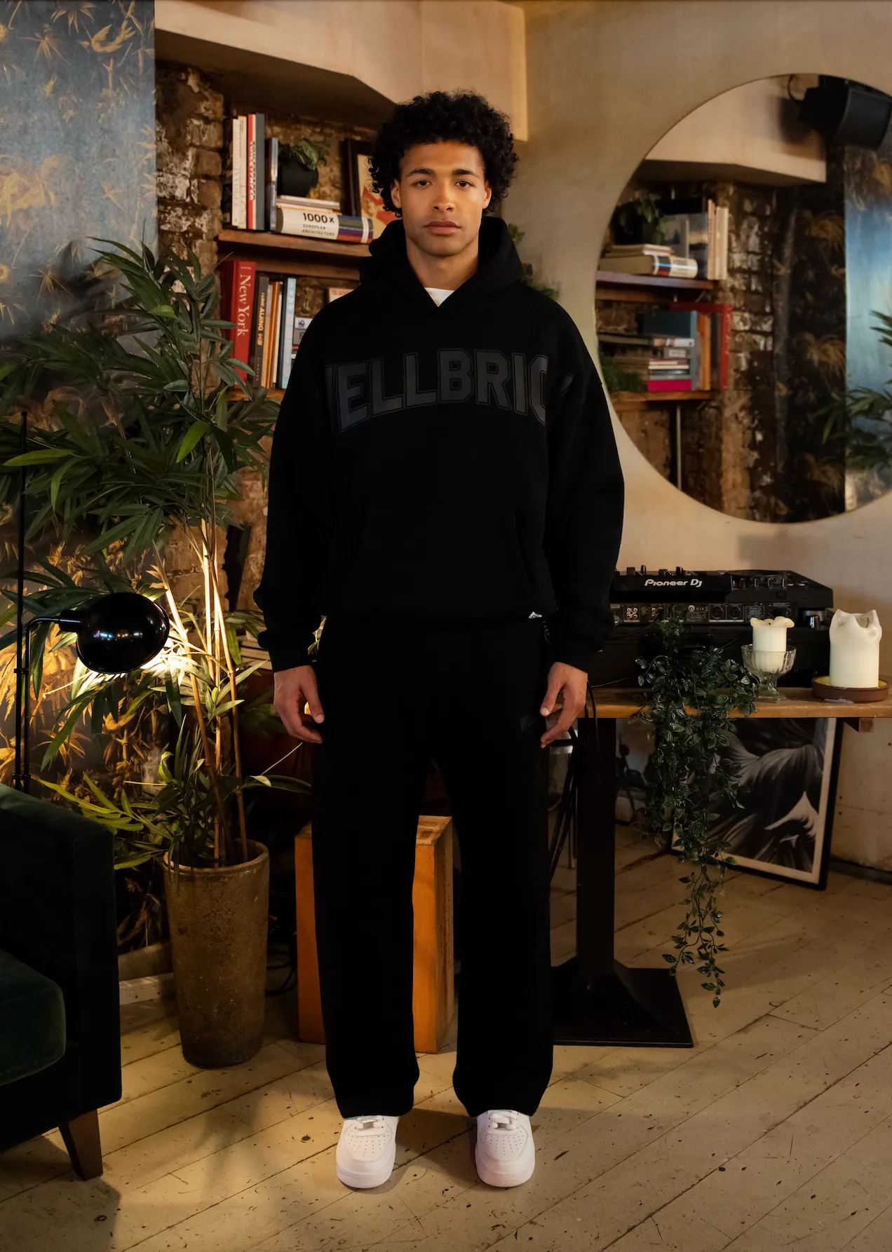 Midnight Black Joggers