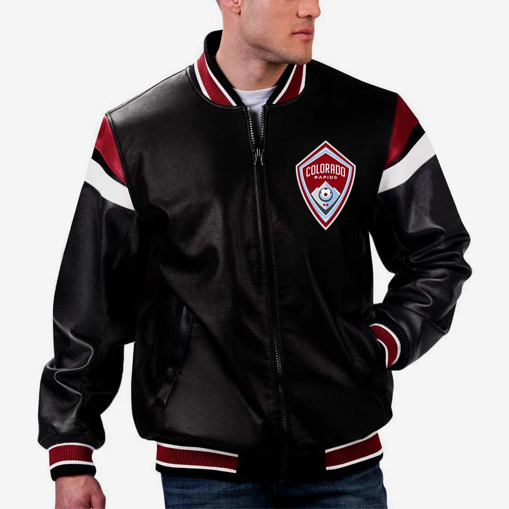 MLS Colorado Rapids Leather Jacket