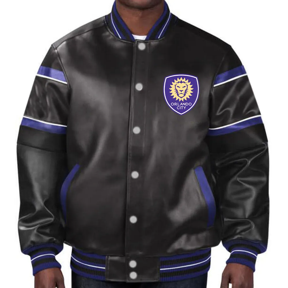 MLS Orlando City SC Leather Jacket