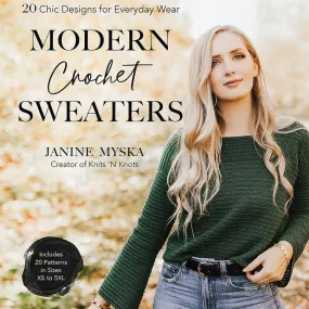 Modern Crochet Sweaters | Janine Mask