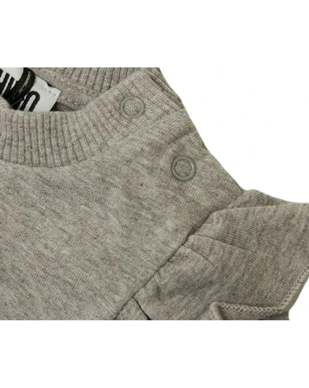 MOSCHINO BABY GIRLS T-SHIRT WITH HEART TOY BEAR